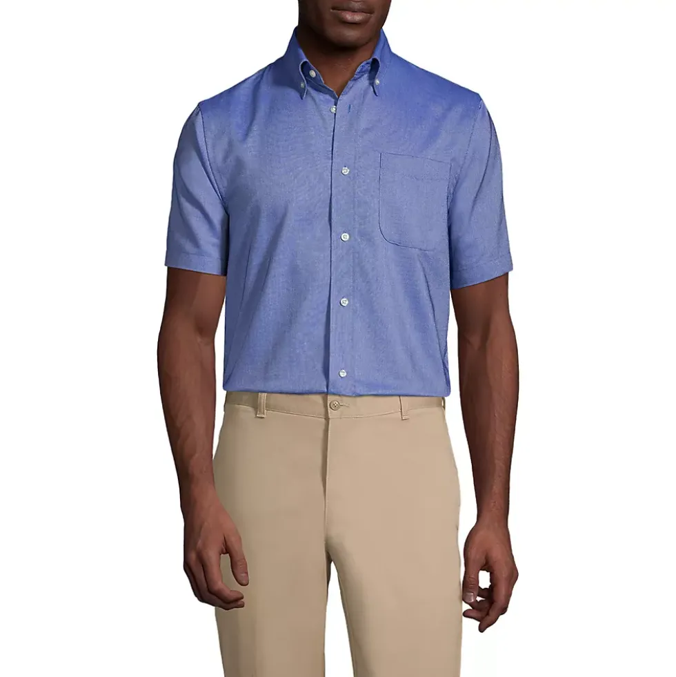 School Uniform Boys Short Sleeve Oxford Dress Shirt