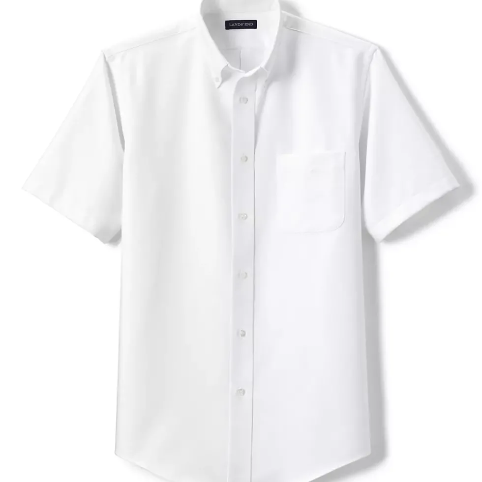School Uniform Boys Short Sleeve Oxford Dress Shirt