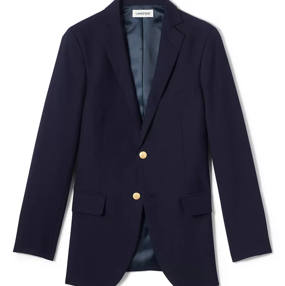 School Uniform Boys Tailored Fit Hopsack Blazer