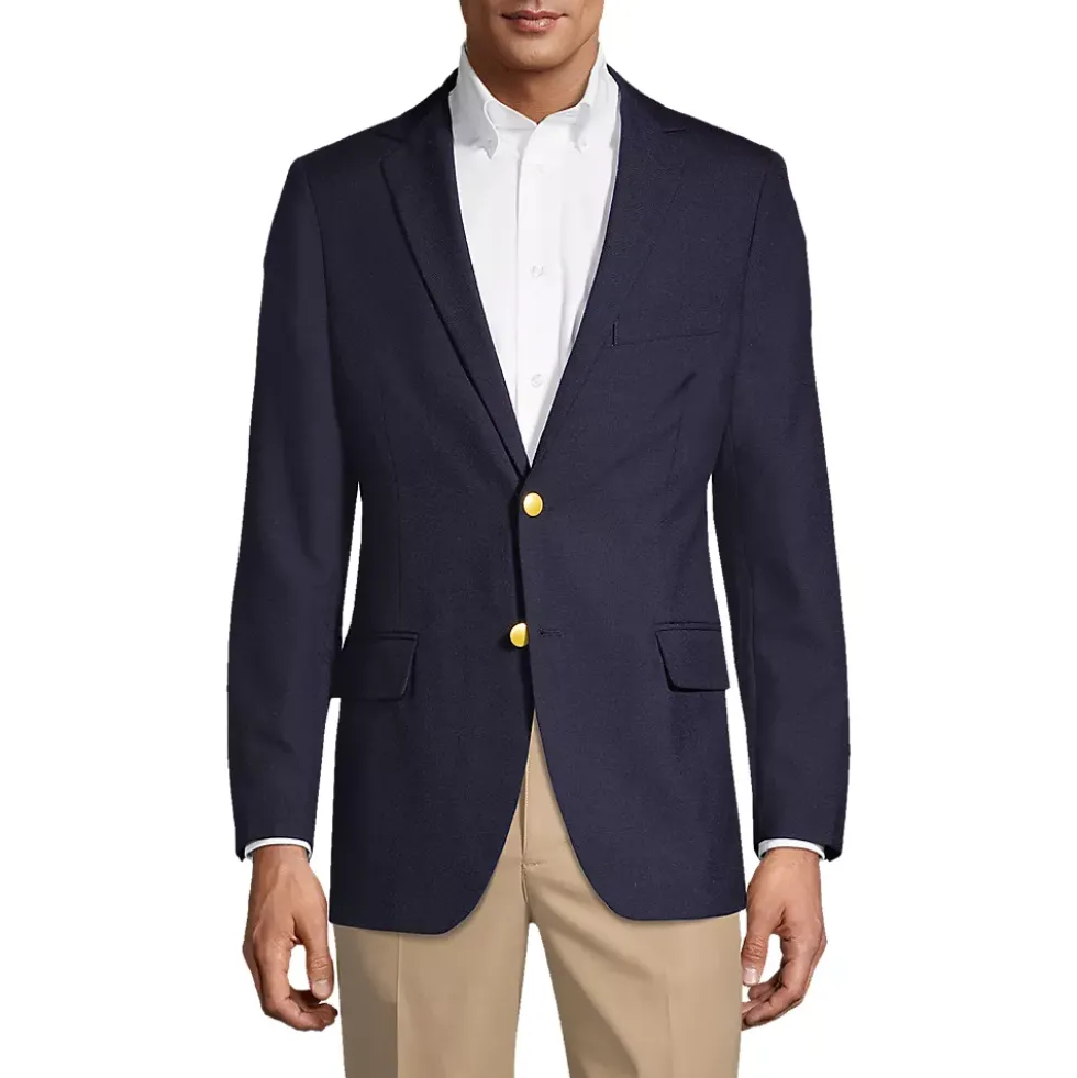 School Uniform Boys Tailored Fit Hopsack Blazer