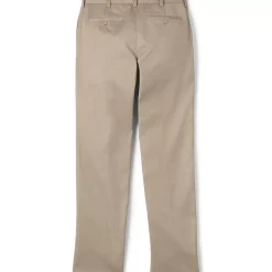 School Uniform Boys Tailored Fit Blend Iron Knee Plain Front Pants