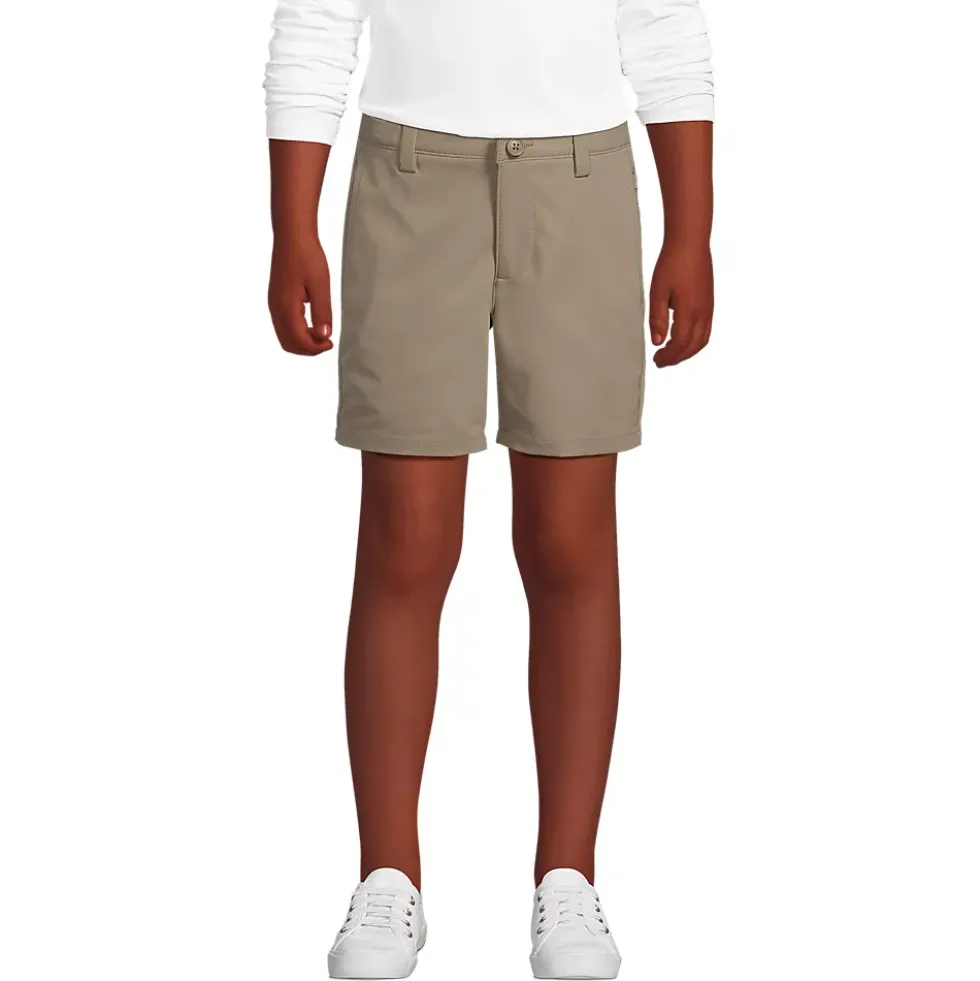 School Uniform Girls Active Performance Chino Shorts
