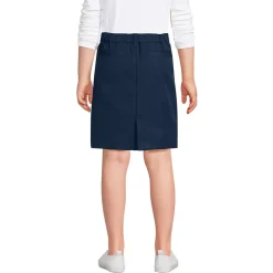 School Uniform Girls Active Performance Chino Skort Top of the Knee