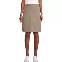 School Uniform Girls Active Performance Chino Skort Top of the Knee