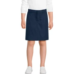 School Uniform Girls Active Performance Chino Skort Top of the Knee