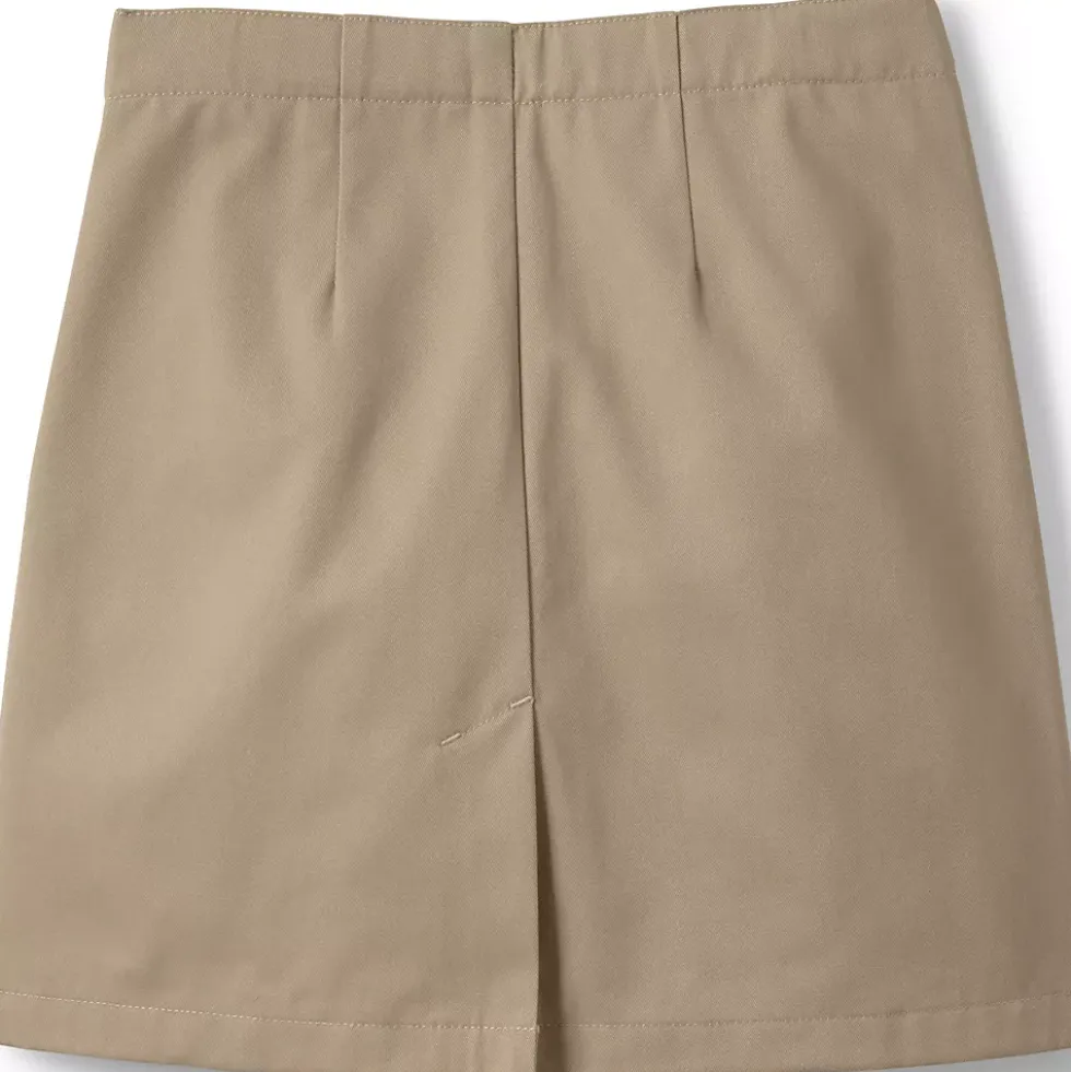School Uniform Girls Blend Chino Skort Above Knee