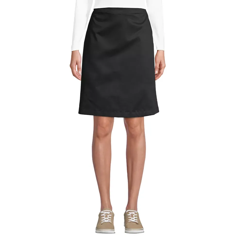 School Uniform Girls Blend Chino Skort Above Knee