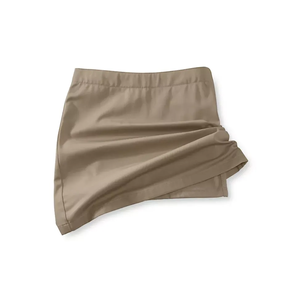 School Uniform Girls Blend Chino Skort Above Knee