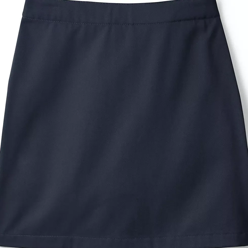School Uniform Girls Blend Chino Skort Above Knee