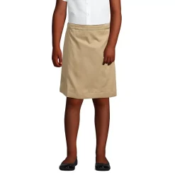 School Uniform Girls Blend Chino Skort Top of Knee