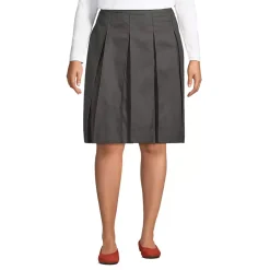 School Uniform Girls Box Pleat Skirt Top of Knee