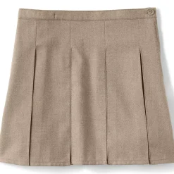 School Uniform Girls Box Pleat Skirt Top of Knee