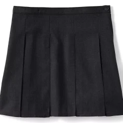 School Uniform Girls Box Pleat Skirt Top of Knee