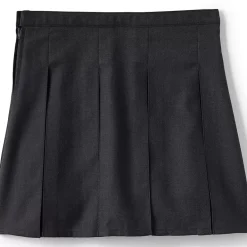 School Uniform Girls Box Pleat Skirt Top of Knee