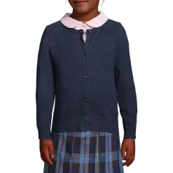 School Uniform Girls Cotton Modal Cardigan Sweater