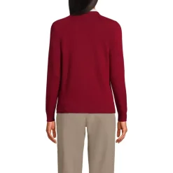 School Uniform Girls Cotton Modal Cardigan Sweater