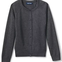 School Uniform Girls Cotton Modal Cardigan Sweater