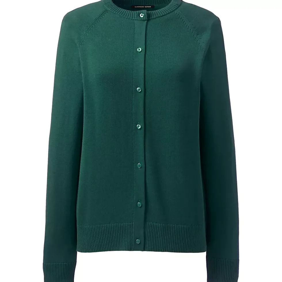 School Uniform Girls Cotton Modal Cardigan Sweater