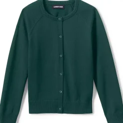 School Uniform Girls Cotton Modal Cardigan Sweater