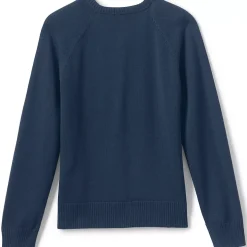 School Uniform Girls Cotton Modal Cardigan Sweater