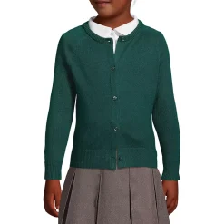 School Uniform Girls Cotton Modal Cardigan Sweater