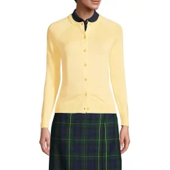 School Uniform Girls Cotton Modal Cardigan Sweater