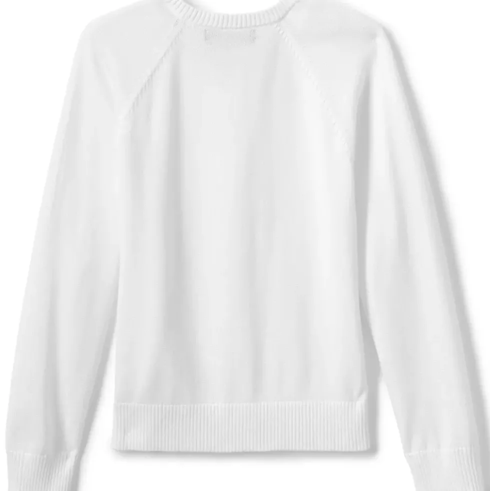 School Uniform Girls Cotton Modal Cardigan Sweater