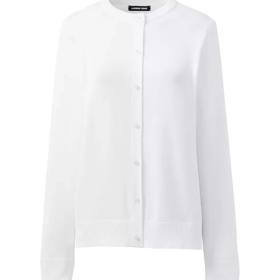 School Uniform Girls Cotton Modal Cardigan Sweater