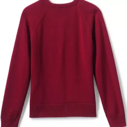 School Uniform Girls Cotton Modal Cardigan Sweater