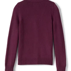 School Uniform Girls Cotton Modal Button Front Cardigan Sweater