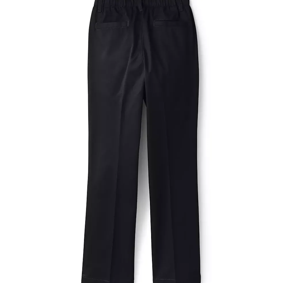 School Uniform Girls Elastic Waist Pull-On Chino Pants