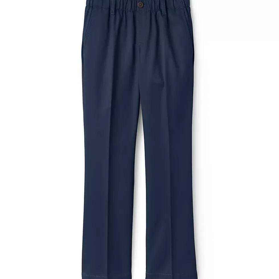 School Uniform Girls Elastic Waist Pull-On Chino Pants