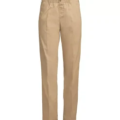 School Uniform Girls Elastic Waist Pull-On Chino Pants