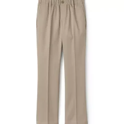 School Uniform Girls Elastic Waist Pull-On Chino Pants