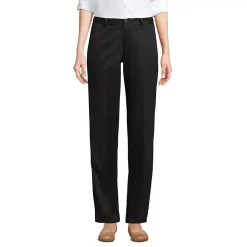 School Uniform Girls Iron Knee Blend Plain Front Chino Pants