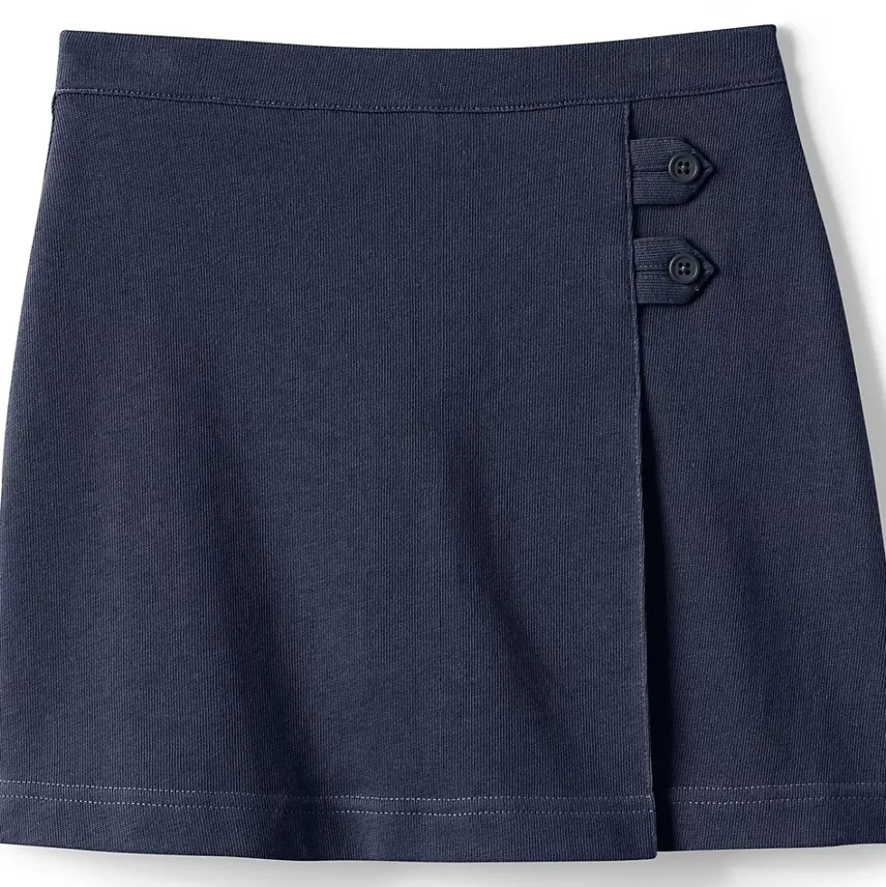 School Uniform Girls Knit Skort Above the Knee