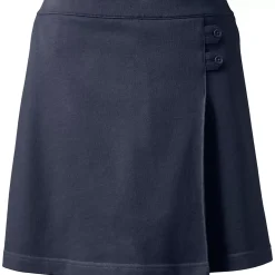 School Uniform Girls Knit Skort Above the Knee