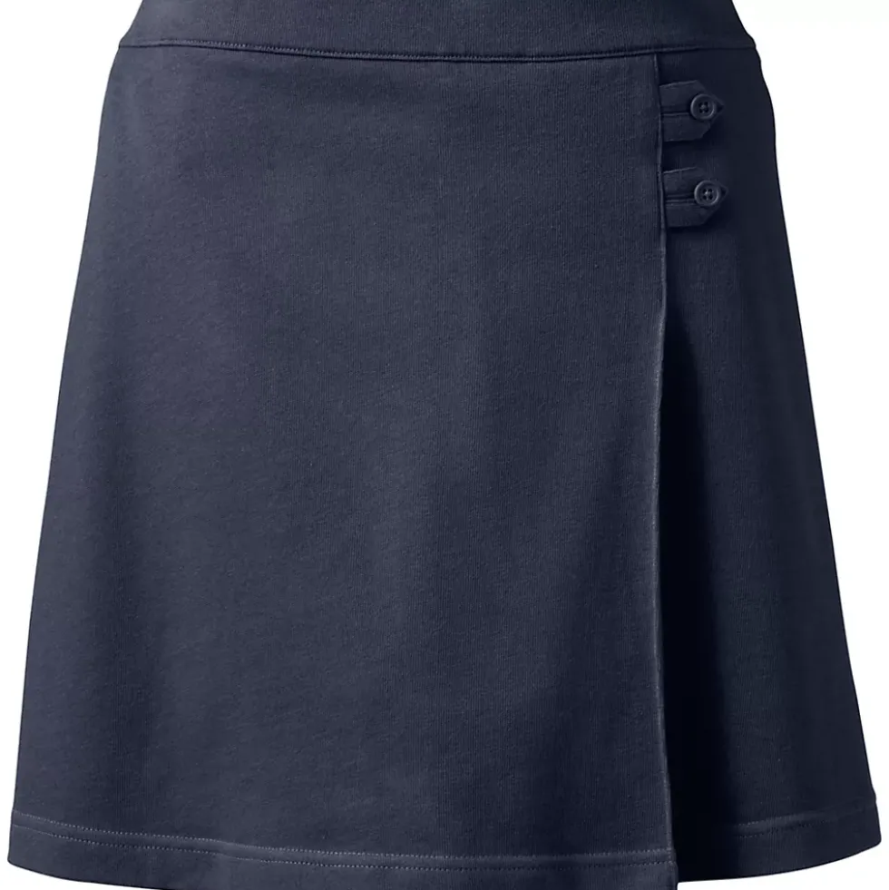 School Uniform Girls Knit Skort Above the Knee