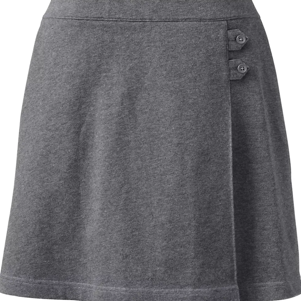 School Uniform Girls Knit Skort Above the Knee