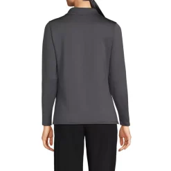 School Uniform Girls Long Sleeve Feminine Fit Rapid Dry Polo Shirt