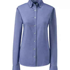 School Uniform Girls Long Sleeve Oxford Dress Shirt