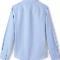 School Uniform Girls Long Sleeve Oxford Dress Shirt