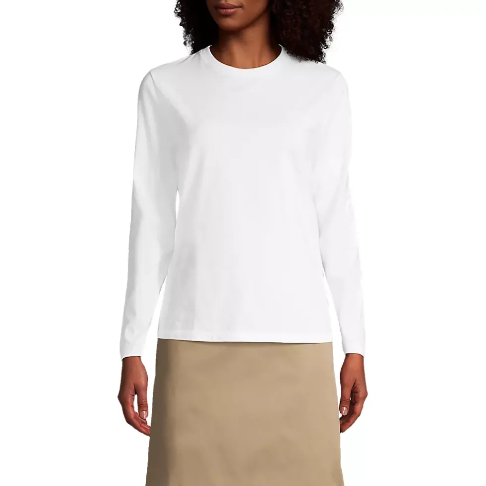 School Uniform Girls Long Sleeve Essential T-shirt