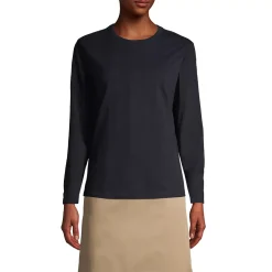 School Uniform Girls Long Sleeve Essential T-shirt