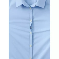 School Uniform Girls No Gape Long Sleeve Stretch Shirt