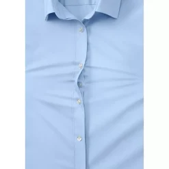 School Uniform Girls No Gape Short Sleeve Stretch Shirt