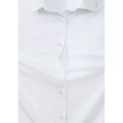 School Uniform Girls No Gape Short Sleeve Stretch Shirt