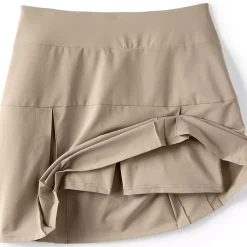 School Uniform Girls Performance Pleated Skort Above the Knee