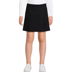 School Uniform Girls Performance Pleated Skort Above the Knee