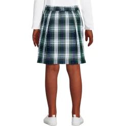 School Uniform Girls Plaid Skort Top of Knee